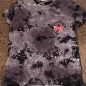 VS Pink tie-dye shirt